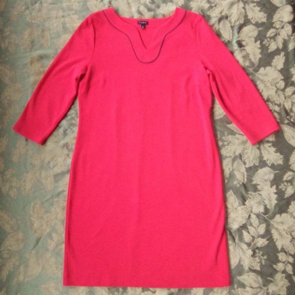 Red Talbots Dress with Sleeves